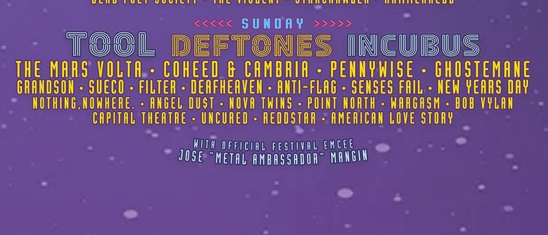Two Tickets For Rockville Festival In Daytona Beach