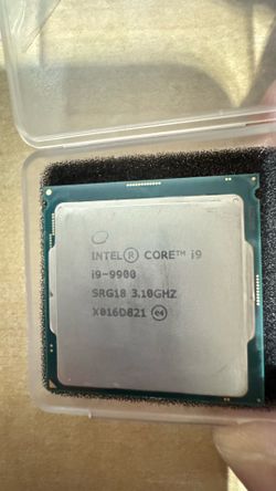 Intel i9-9900 cpu