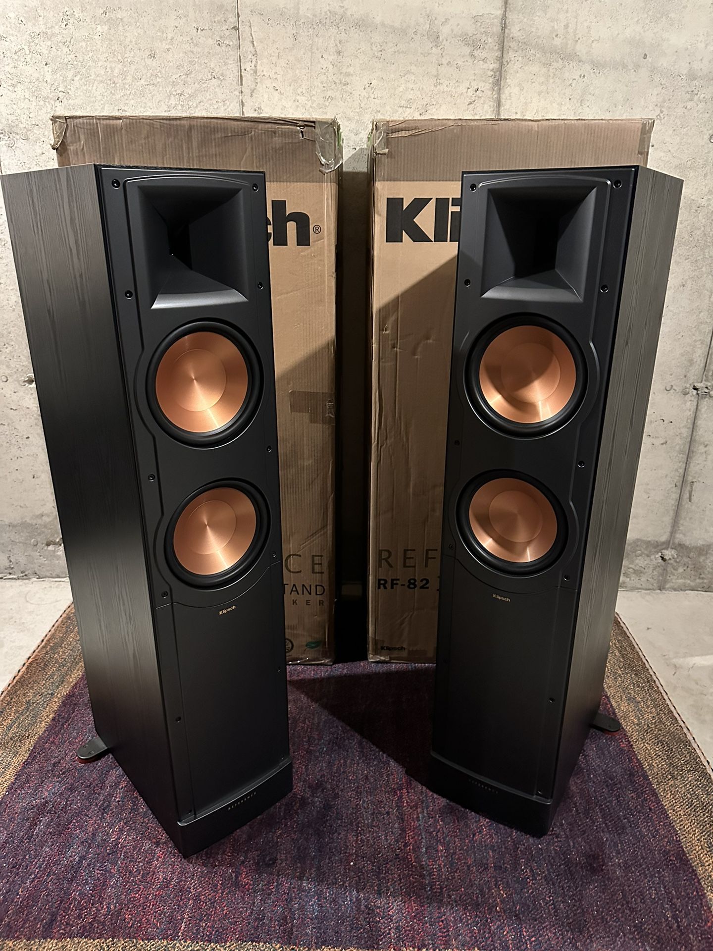 Klipsch RF-82 II Ebony Pair