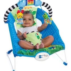 BABY EINSTEIN Neighborhood Symphony Bouncer Musical Bounce Seat ~ New Old Stock
