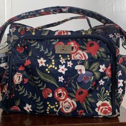 JuJuBe Diaper Bag Convertible Back Pack/ Messenger Bag