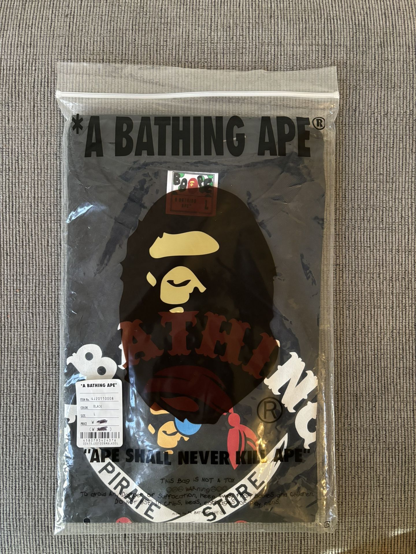 Bape Pirate Tee FW22 Brand New Size Large 