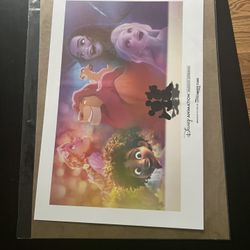 Disney Animation Print 11x17