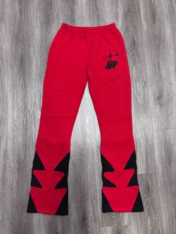 Men’s stacked pants