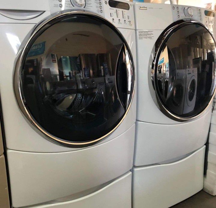 GREAT WORKING FRONT LOADING KENMORE WASHER AND DRYER SET!!! CAN DELIVER!! ASKING $400 FOR BOTH! $400