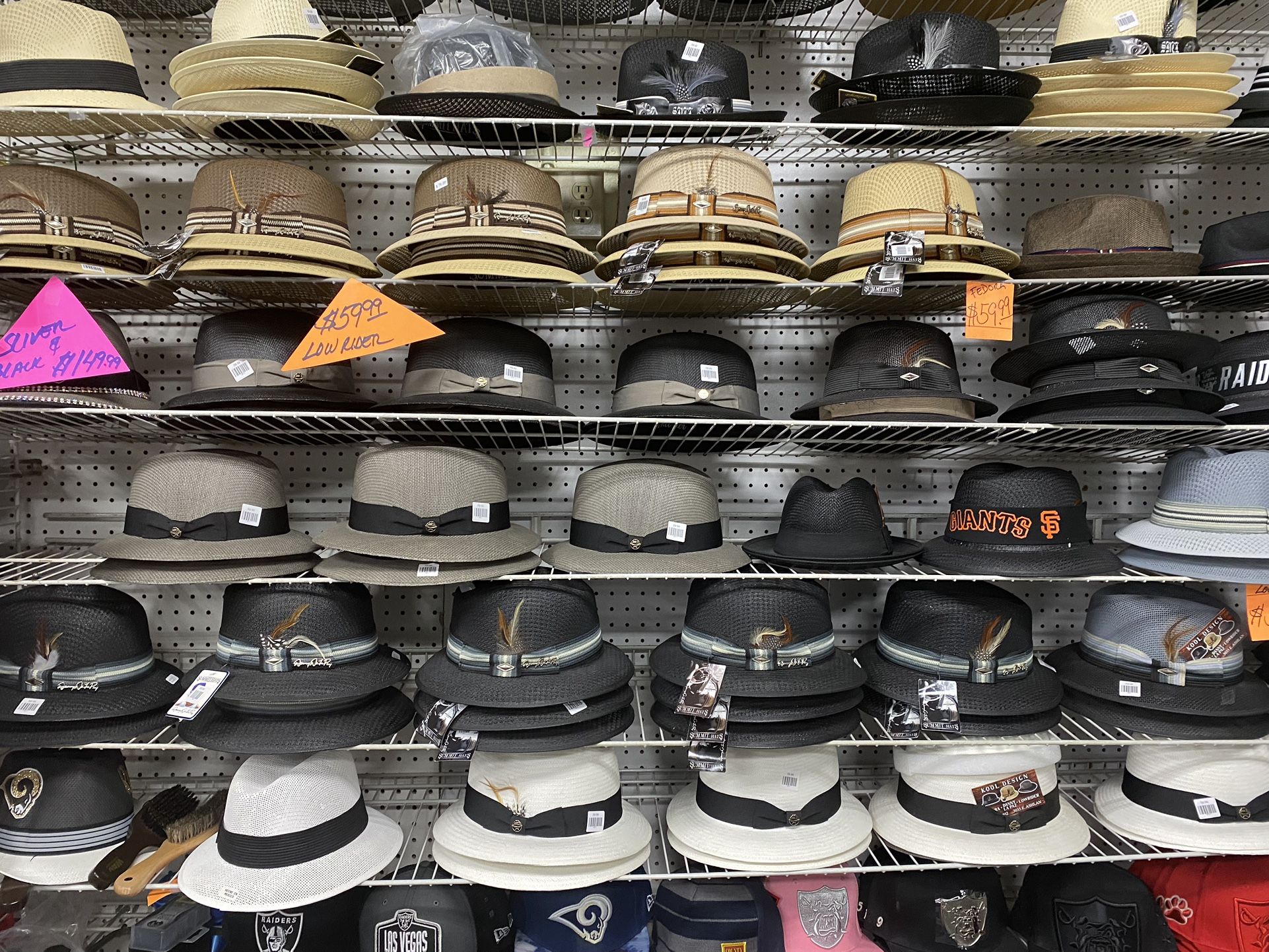 Fedora hats and derby hats, biggest sale this year