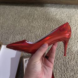 Red Christian Loubitin Heels 