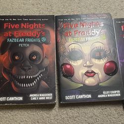 FNAF books Vol 1-4 +10