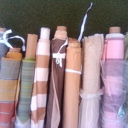 Rolls Of Fabric