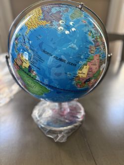 13” World Globe