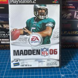 Madden 06 Ps2 Game