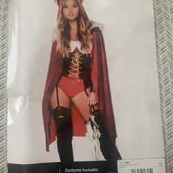 Red Ridding Hood Halloween Costume