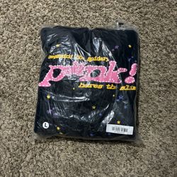 Sp5der Pink Hoodie