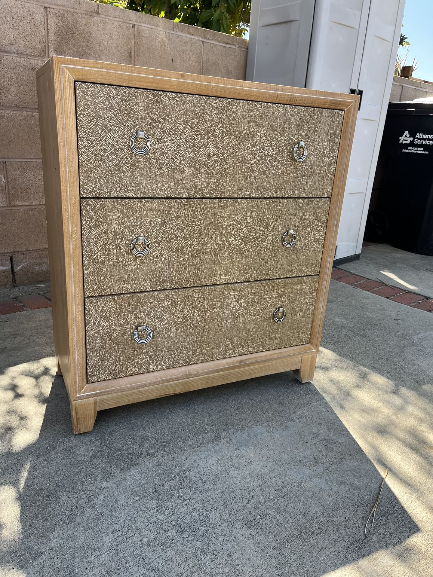 3 Drawer Dresser 30 inches wide 34 1/2 tall 14 inch deep
