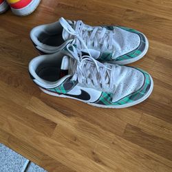 Plaid Dunks Size 11.5
