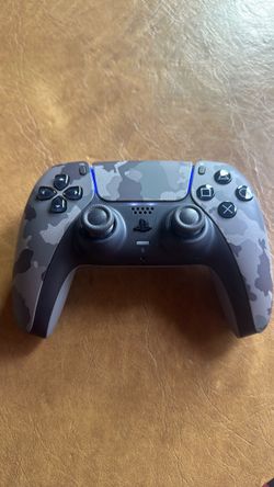 PS5 DualSense Wireless Controller Gray Camo