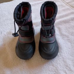 The North Face Sz 10 Boy's Winter Waterproof Snow Boots 