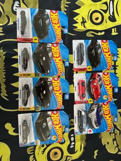 Hot wheels Ferrari and porche