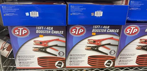 STP 16FT Heavy-Duty Booster Cables – ONLY $11.99! 🔋⚡