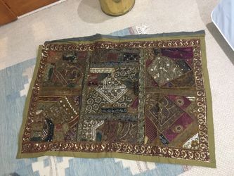 Wall art hand crafted tapestry