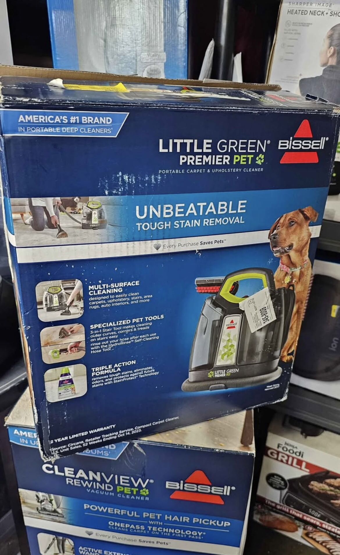 Bissell Little Green Premier Pet Carpet And Upholstery Spot Cleaner