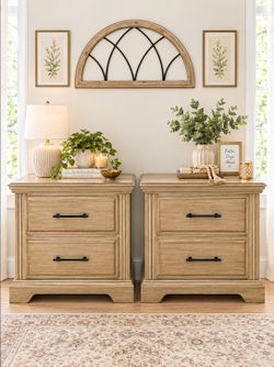 Pair of Nightstands, Bedside Tables