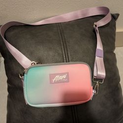 Alani Nu limited edition neoprene ombre tie-dye crossbody bag. 