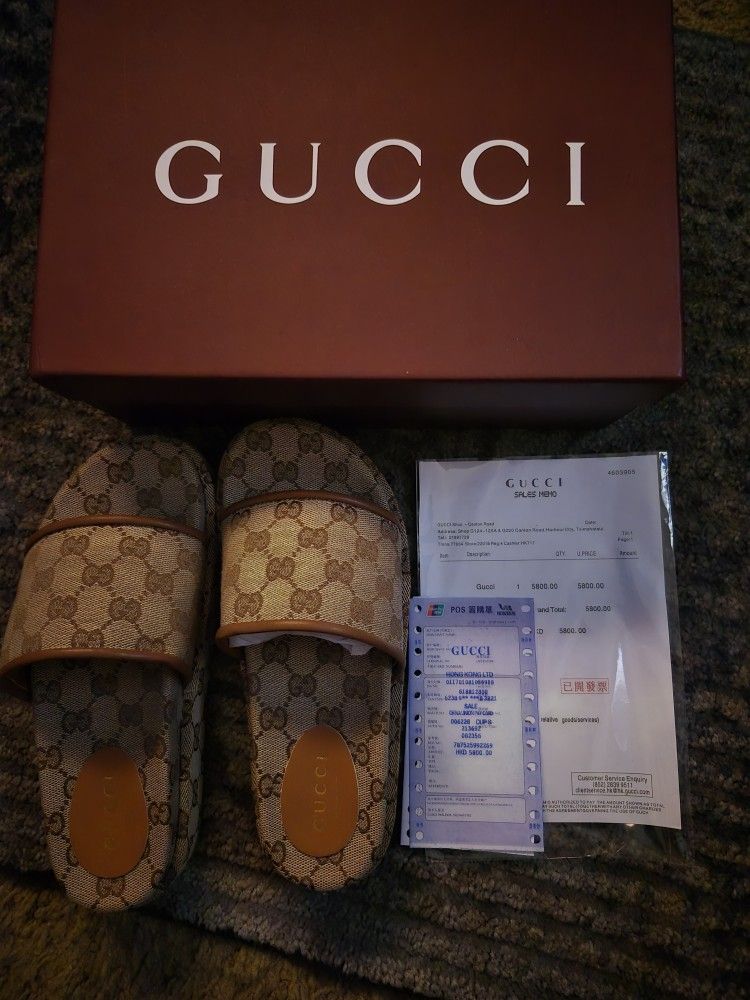 $$$$$$$$$$ LADIES GUCCI SLIPPERS $$$$$$$$$