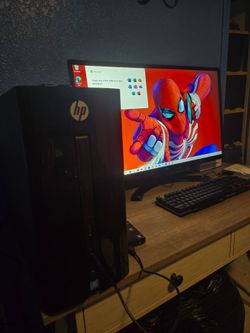 Hp computer system with microsoft and wifi ready