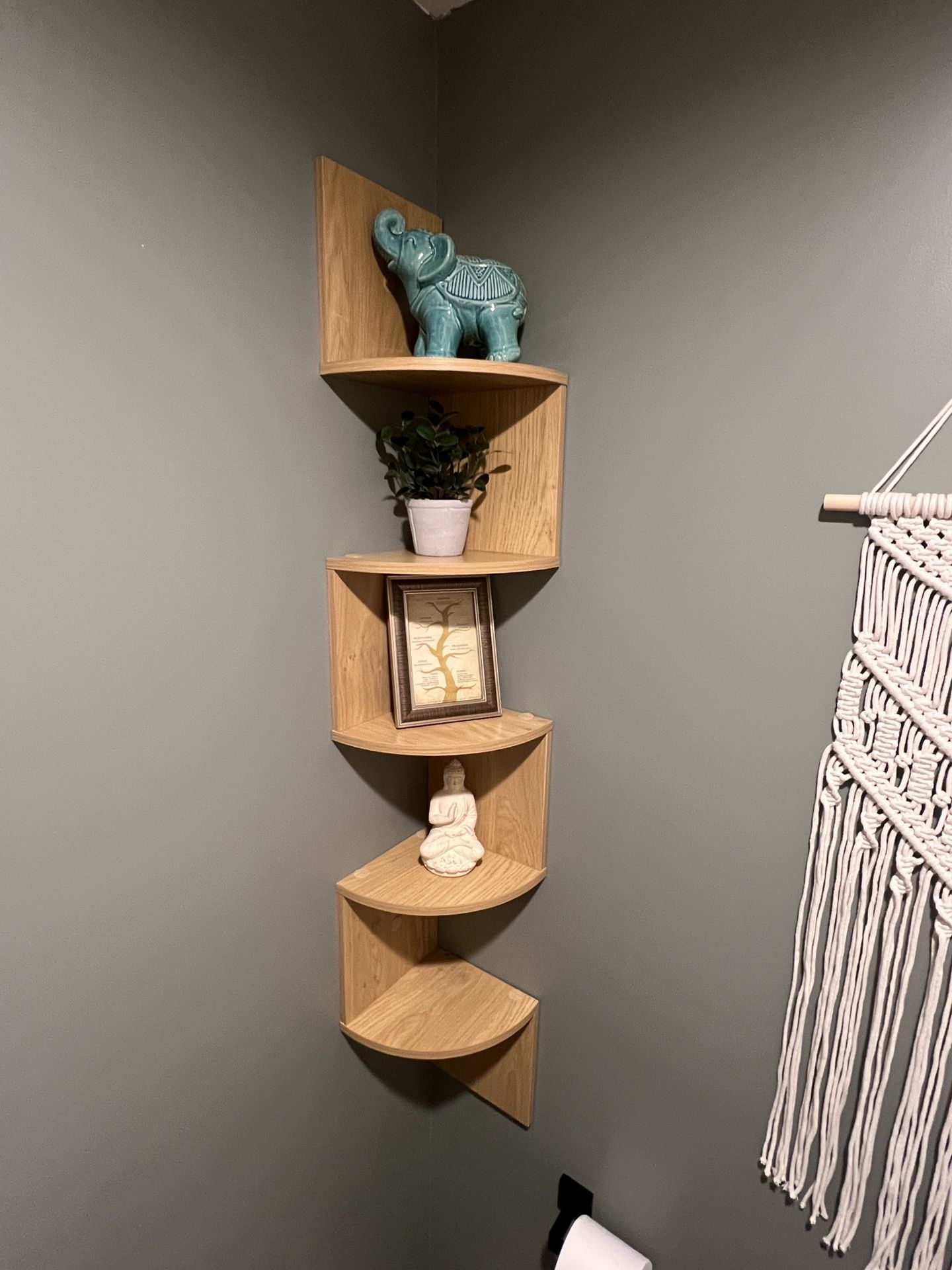 Hanging Corner Shelf