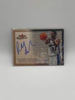 2000-01 Fleer Tradition - Autographics Richard Hamilton (AU)