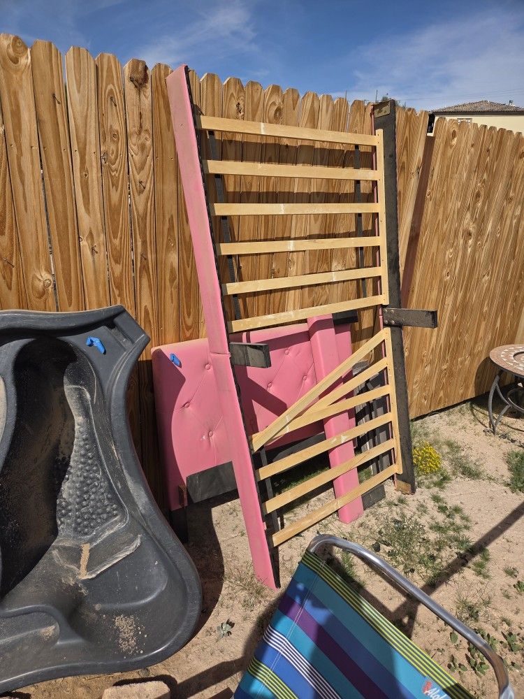 Pink Twin Bed Frame