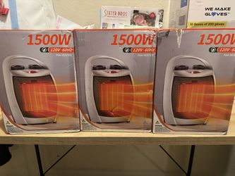 Calentones Fan Heater Nuevos NEW