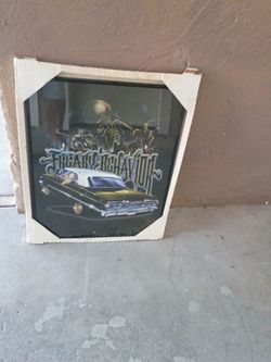 Vintage lowrider poster