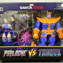 Marvel Legends Gamerverse Psylocke Vs Thanos