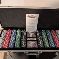 Cardinal 500 Clay Chip Poker Set - BRAND NEW 