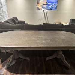 Wood Dining Table With 4 Chairs