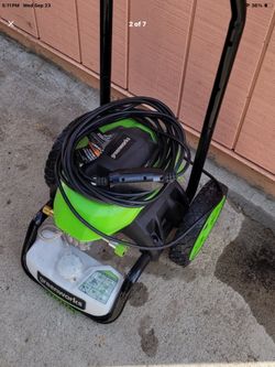 Greenworks 2000 PSI Pressure Washer