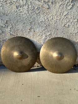 Vintage Zildjian K intermediate Stamp 14” Hi hats