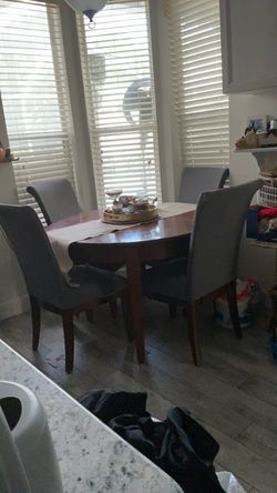 Dining table 4 chairs