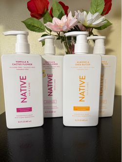 Native shampoo and conditioner