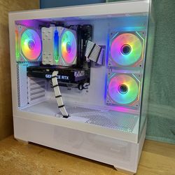 Nvidia RTX 3060 Ti Gaming PC - intel i7, 1TB, Windows 11 Pro, White/RGB