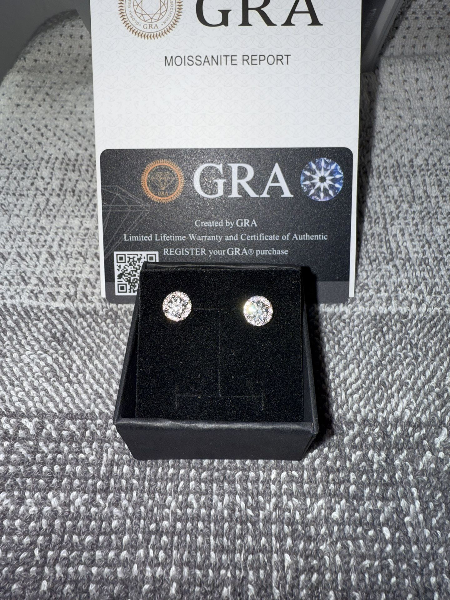 Stud Diamond Earrings