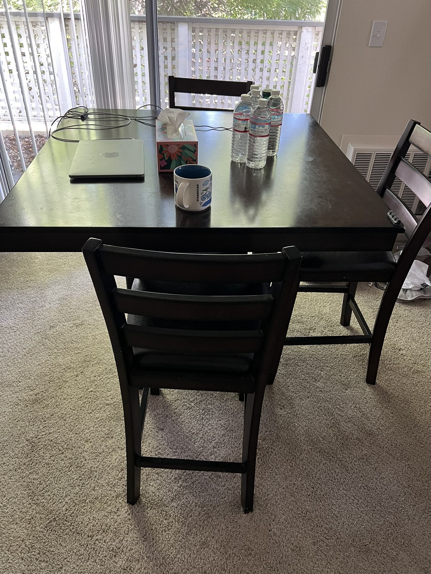 Dining Set Table and 4 Chairs