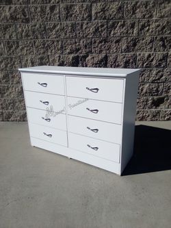 White Bedroom Dresser! Ready To Go!