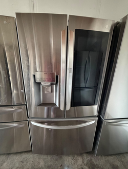 LG French Door Fridge – InstaView, Ice/Water, Stainless