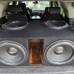 15" Subwoofer's X 4