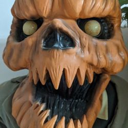 Vintage Halloween Life-size Pumpkin Nester