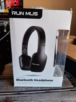 Run Mus Bluetooth Headphones.