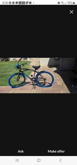 Men.26" 7 speed beach cruiser